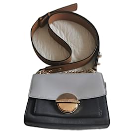 Borsa a tracolla Marc Jacobs in pelle grigia e oro