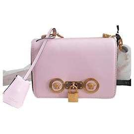 Versace Handtasche aus Leder Rosa