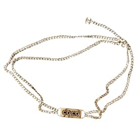 Chanel Kettengürtel Gold Metall 90 cm