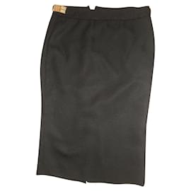 Dolce & Gabbana Rock aus schwarzer Viskose
