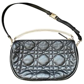 Borsa Hobo Dior Vibe Media Nera in Pelle