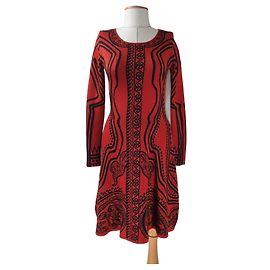 Vestido Etro de Lana y Elastano Multicolor