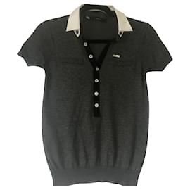 Dsquared2 Pullover in Grau aus Kaschmir und Seide 40 IT