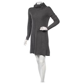 Robe en cachemire Allude grise