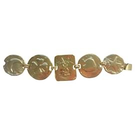 Bracelet Yves Saint Laurent plaqué or