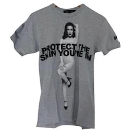Camiseta Dita Marc Jacobs Gris de Algodón Talla S