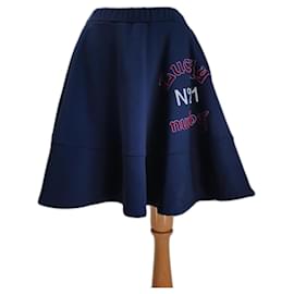 No 21 Lucky Rock Marineblau Baumwolle