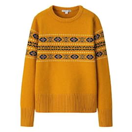 Maglione JW Anderson x Uniqlo Giallo Lana Nylon M