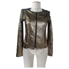 Faith Connexion Gold Sequins Jacket