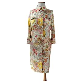0039 Blumenkleid aus Baumwolle