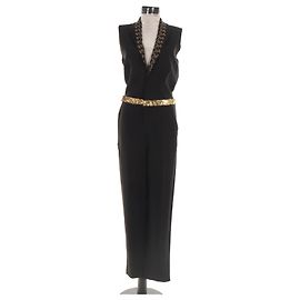 Mono Diane Von Furstenberg Negro de Seda