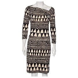Diane Von Furstenberg Abito DvF Victorio in jersey di seta fantasia