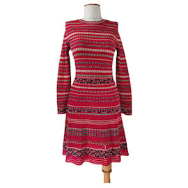 Vestido M Missoni Vermelho de Algodão e Viscose IT44