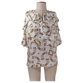 Sandro Blusa Farfalle in Viscosa