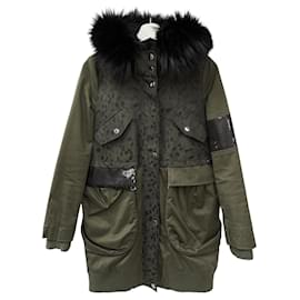 Liu.Jo Chaqueta parka Liu Jo kaki de algodón