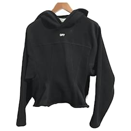 OFF-WHITE Strickwaren T. International XS Baumwolle - Off White