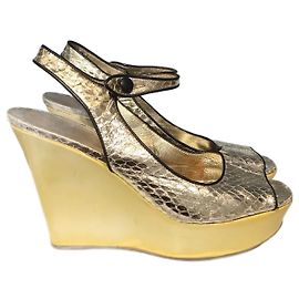Sandali PRADA T.EU 37 Pelli esotiche