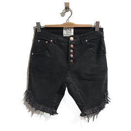 Autre Marque UN CUCCHIAIO Shorts T.FR 36 Denim - Jeans