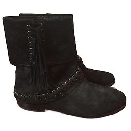 BALMAIN Ankle boots T.EU 37 Suede