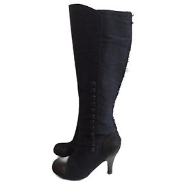 Botas LANVIN T.EU 38 Cuero