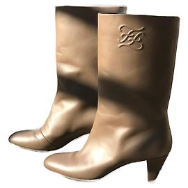 Botas FENDI T.EU 38 Cuero