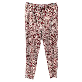 Marella Hose Braun Mehrfarbig aus Viskose