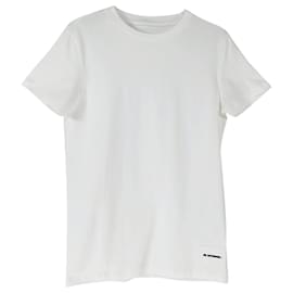 Jil Sander T-Shirt aus weißer Baumwolle XXL