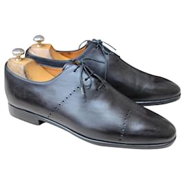 ZAPATOS BERLUTI DERBY DE PIEL 10 / 44 ZAPATOS CABALLEROS EXCELENTE ESTADO 1889 € - Berluti