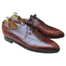 ZAPATOS BERLUTI DERBY DE PIEL 10 / 44 estado COMO ZAPATOS DE HOMBRE NUEVOS 1889 € - Berluti