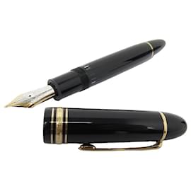 MEISTERSTUCK MONTBLANC FEDERSTIFTE 149 GOLDSCHWARZES HARZ + LANCEL STIFTETUI - Montblanc