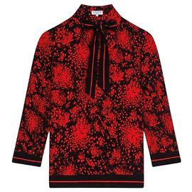 Claudie Pierlot Viscose Top mit Blumenmuster
