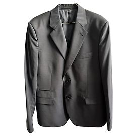 Stella Mc Cartney Giacca blazer sartoriale in lana blu navy