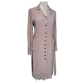 VESTIDO TRENDY MINI GINGHAM LOLITA LEMPICKA 11 BOTÕES COM CINTO T 36