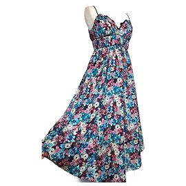 ALAIN MANOUKIAN DRAPIERTES KLEID MIT SCHNÜRUNG SPITZER AUSSCHNITT KLEID T36/38