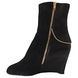 Botines negros finos - Sergio Rossi