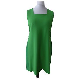 Joseph Asymmetrisches Kleid Grün Viscose