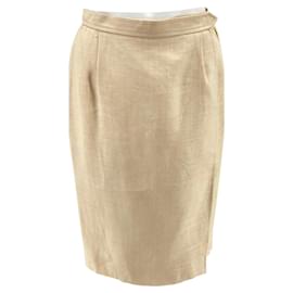 YVES SAINT LAURENT Jupes T.fr 42 lin - Yves Saint Laurent
