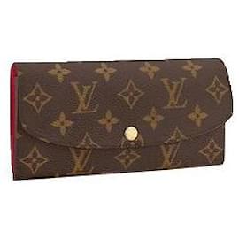 Louis Vuitton Emilie Portemonnaie Fuchsia Monogram