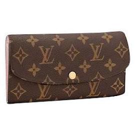 Louis Vuitton Emilie Portemonnaie Rosa Monogram