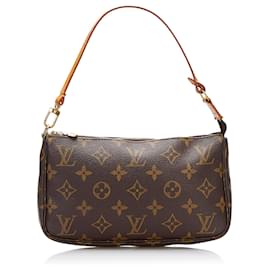 Louis Vuitton Brown Monogram Pochette Accessoires