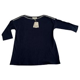 Autre Marque Top SUD EXPRESS Blu Navy Tricolore Maniche 3/4