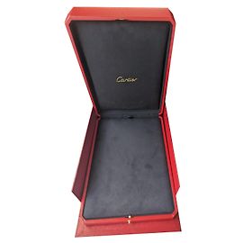 Cartier Grande scatola con pendente a fessura foderato XL con sacchetto di carta