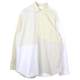 Jil Sander Colorblock Buttondown-Hemd aus mehrfarbiger Baumwolle