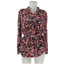 Blusa floral Maje de viscosa