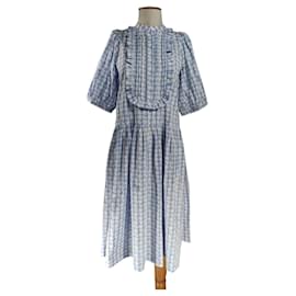 Stella Nova Kleid aus blauer Baumwolle