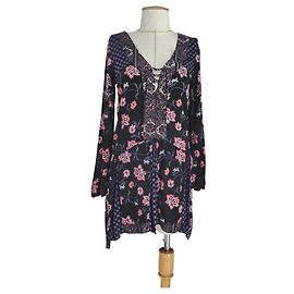 Anna Sui x O'Neill Kleid aus Viskose