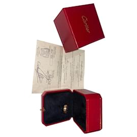 Anello Cartier Love in oro rosa