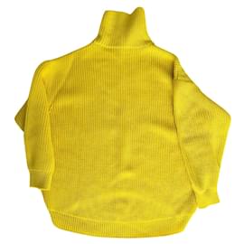 Givenchy Oversize Strickpullover Gelb