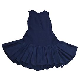 Vestido estilo dançarina Kenzo aberto nas costas