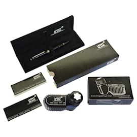 Montblanc Meisterstuck Solitaire Penna Stilografica Nera Oro